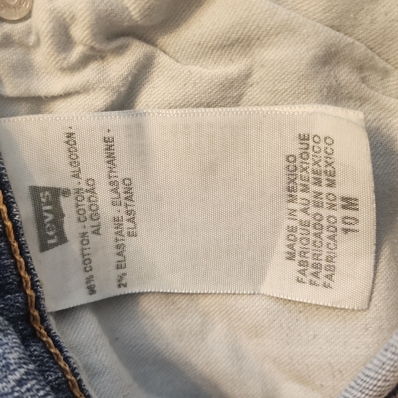 Levis 505 Straight Leg Womens Jeans Classic Medium Wash Summer Faded Iconic - Picture 15 of 16